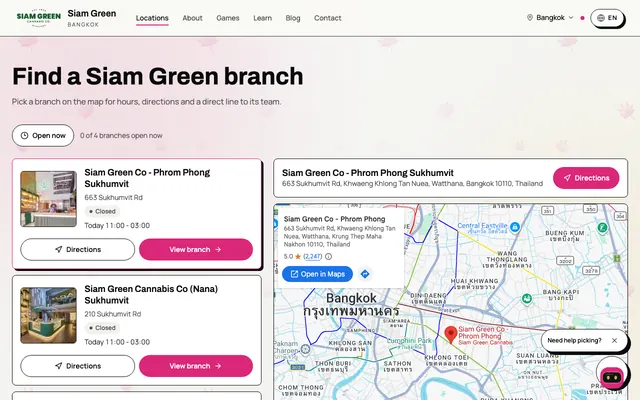 Siam Green's site